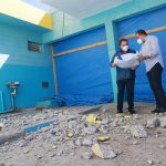 Director SNS deja iniciados trabajos de reconstrucción Hospital de Tamayo