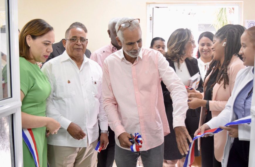 Dejan inaugurada la Unidad de Salud Mental en el Hospital Universitario Doctor Jaime Mota.